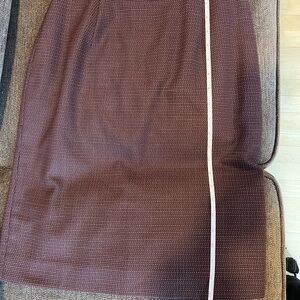 Elegant Plum Women's Pencil Skirt